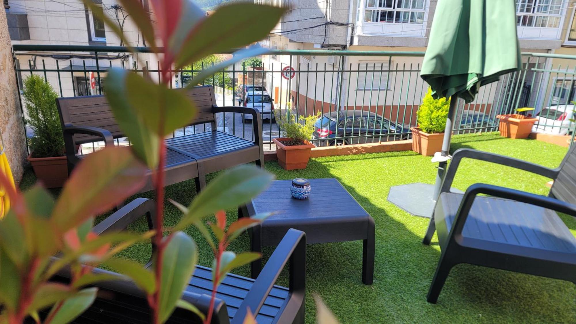 Ferienwohnung Casa Africa Y Ramona Redondela Exterior foto