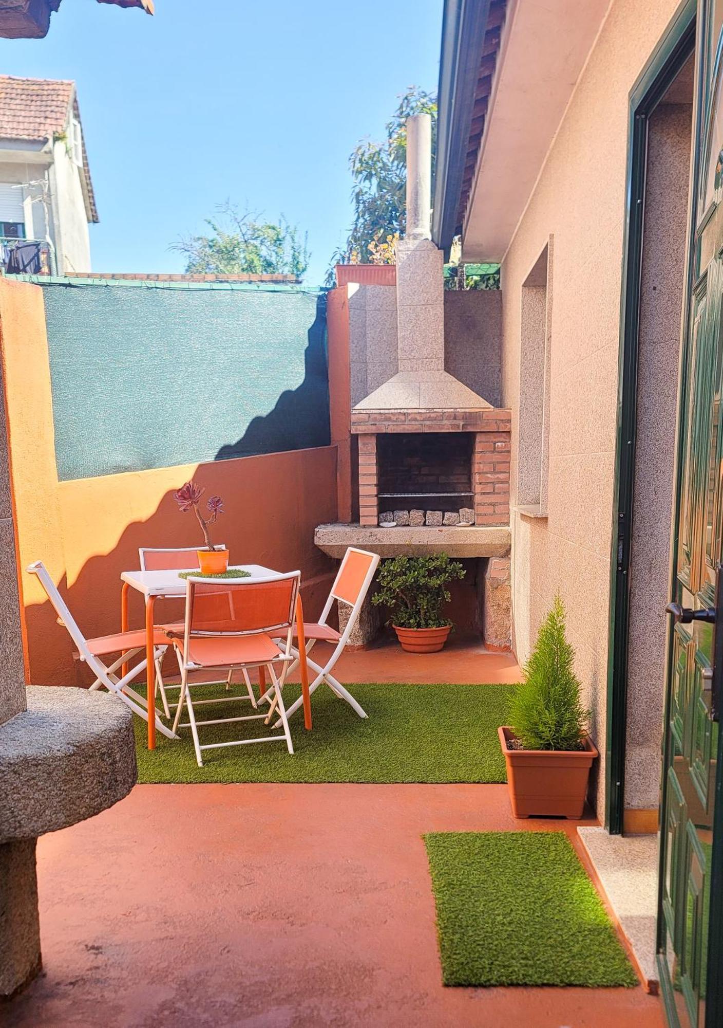 Ferienwohnung Casa Africa Y Ramona Redondela Exterior foto